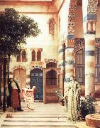 Lord Frederic Leighton Old Damascus The Jewish Quarter oil painting reproduction